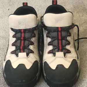 Tan red wings hiking boots